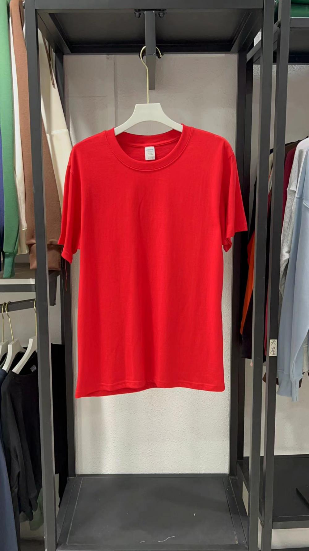 New Cotton Regular Shoulder Crew Neck Short Sleeve (230g Long Staple Cotton) view 13