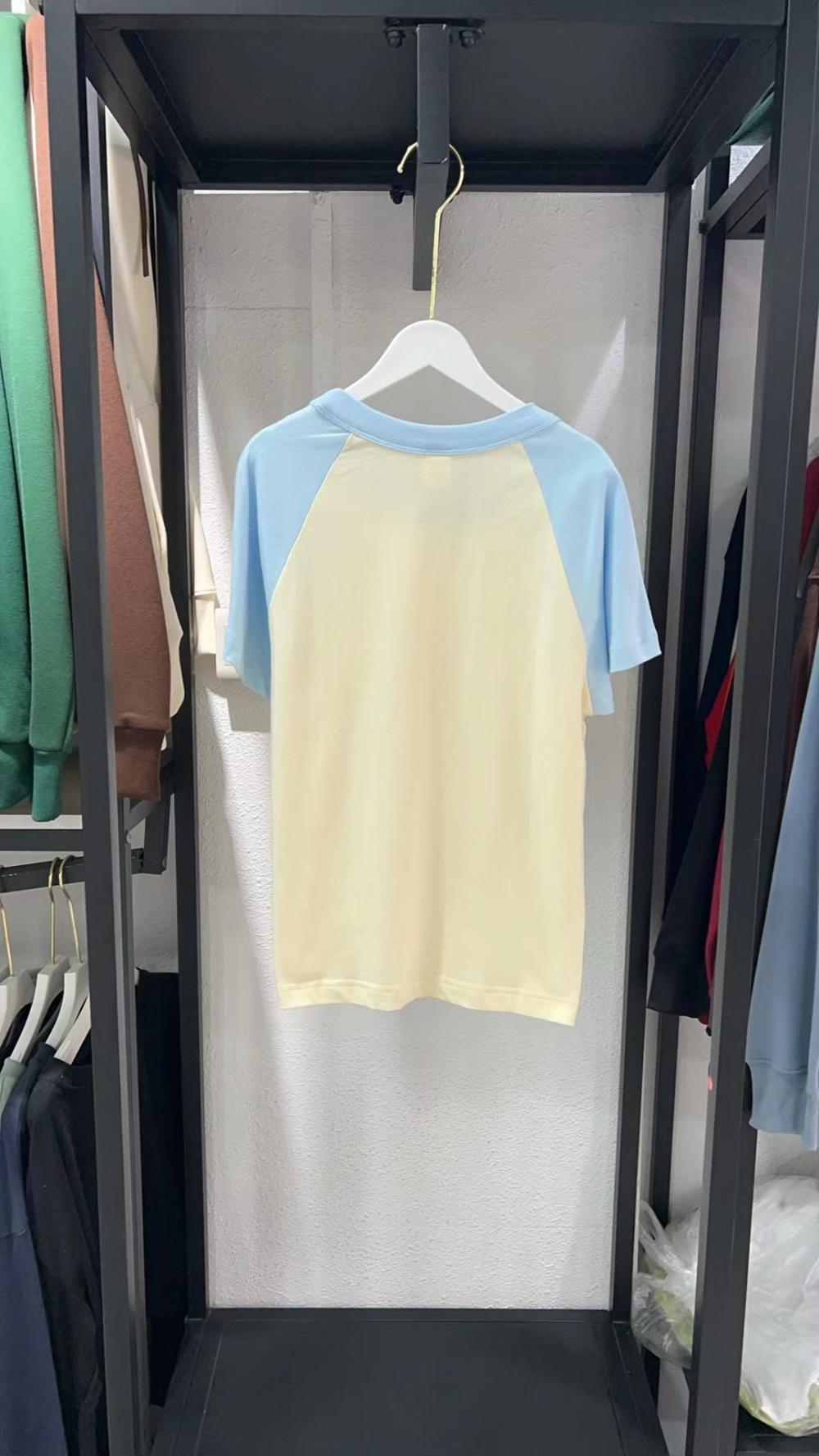 New Kids Cotton Colorblock Raglan Crew Neck Short Sleeve (200g) view 13