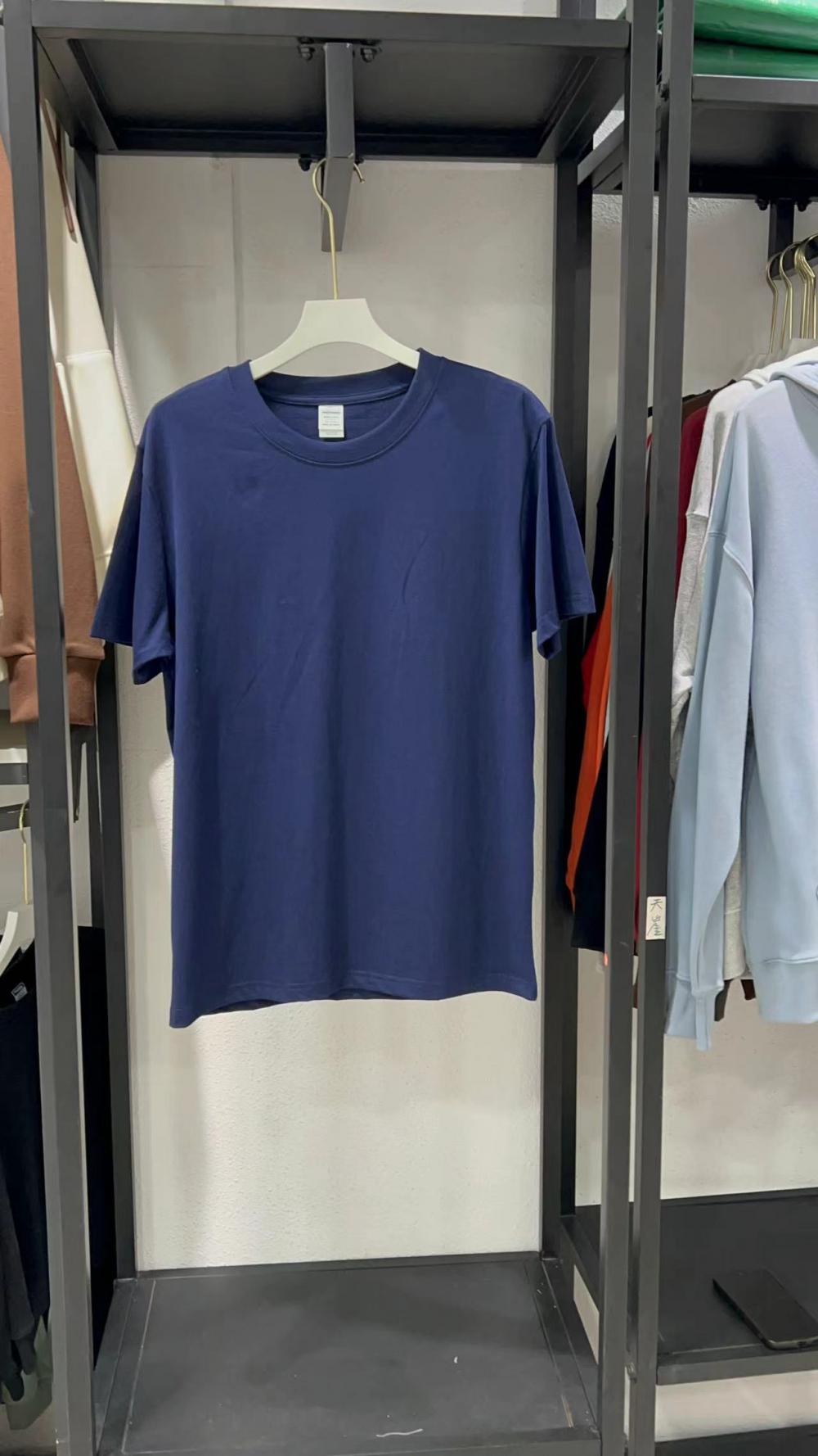 New Cotton Regular Shoulder Crew Neck Short Sleeve (230g Long Staple Cotton) view 11
