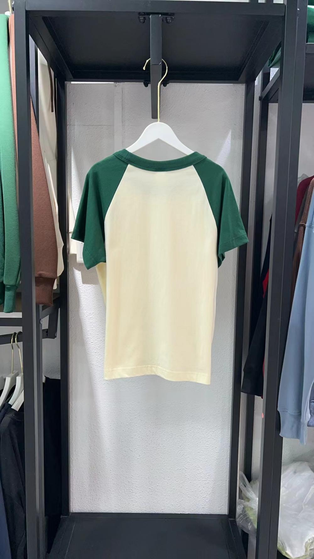 New Kids Cotton Colorblock Raglan Crew Neck Short Sleeve (200g) view 11