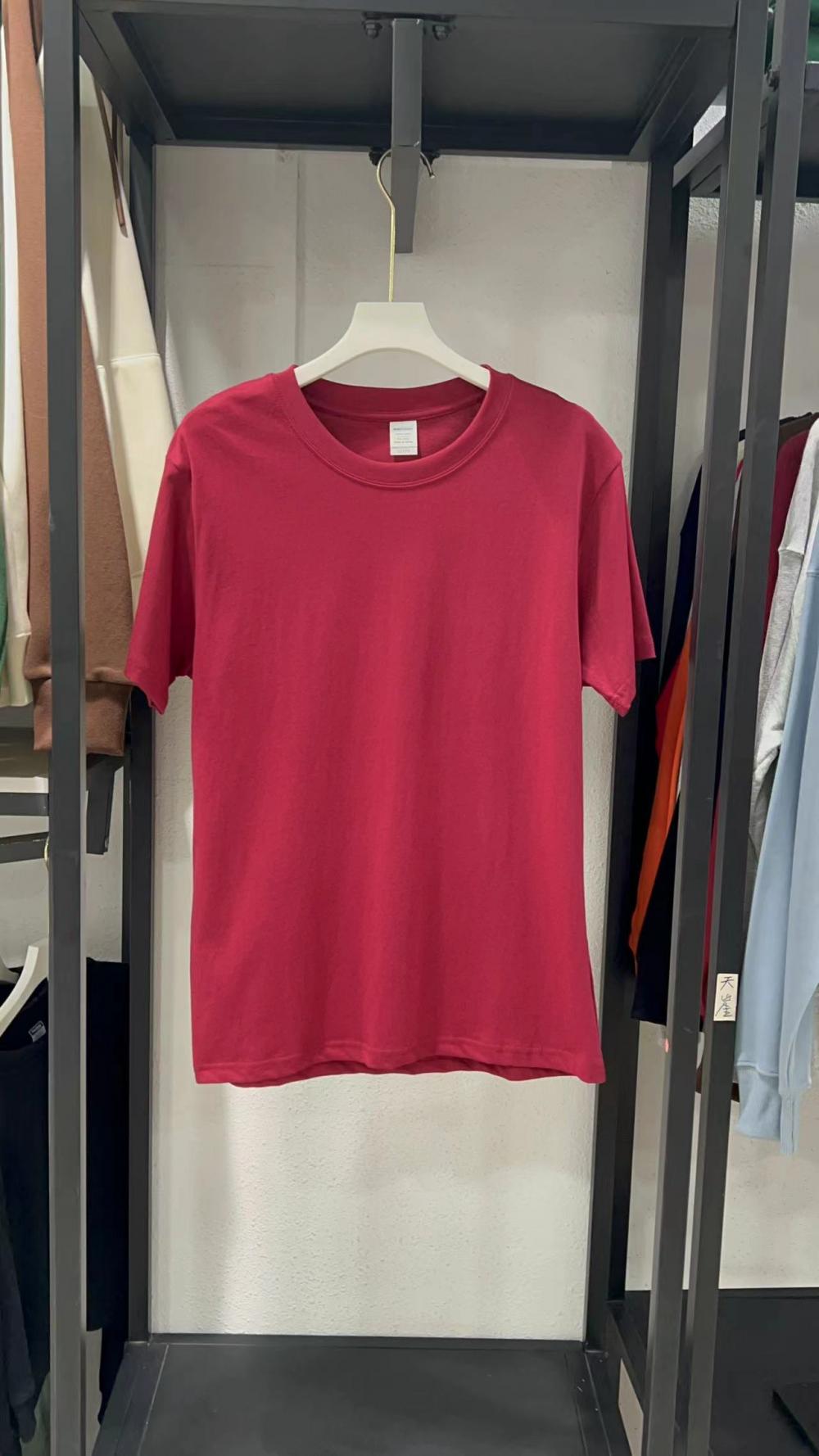 New Cotton Regular Shoulder Crew Neck Short Sleeve (230g Long Staple Cotton) view 17