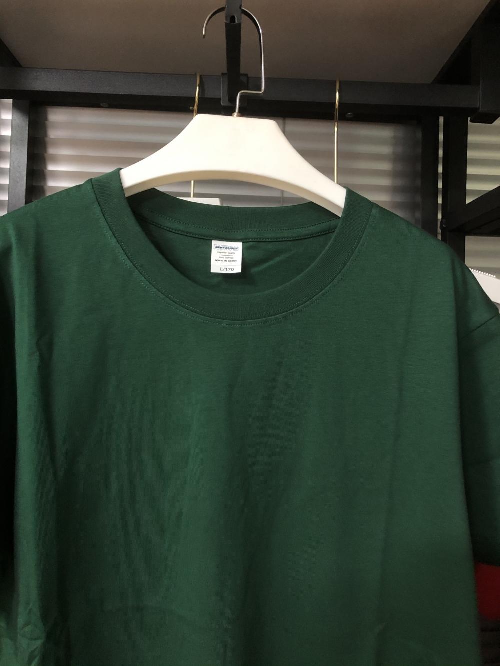 New Cotton Regular Shoulder Crew Neck Short Sleeve (230g Long Staple Cotton) view 16
