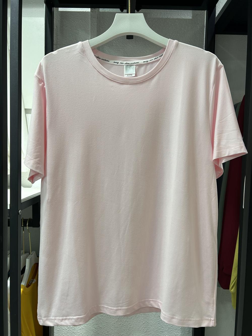 Crew Neck Regular Shoulder Short Sleeve (200g Modal) view 6