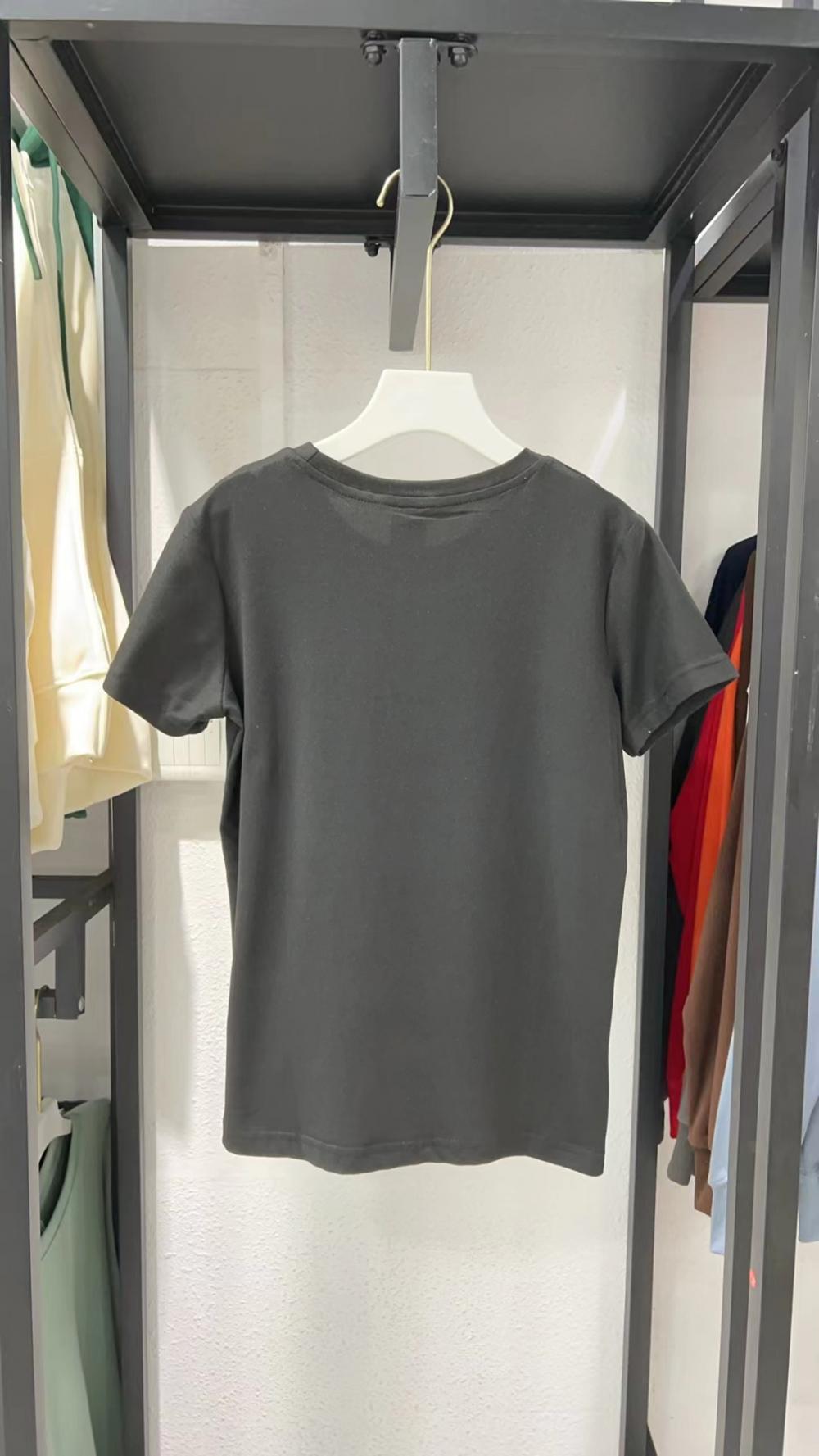 Crew Neck Regular Shoulder Short Sleeve (200g Modal) view 5