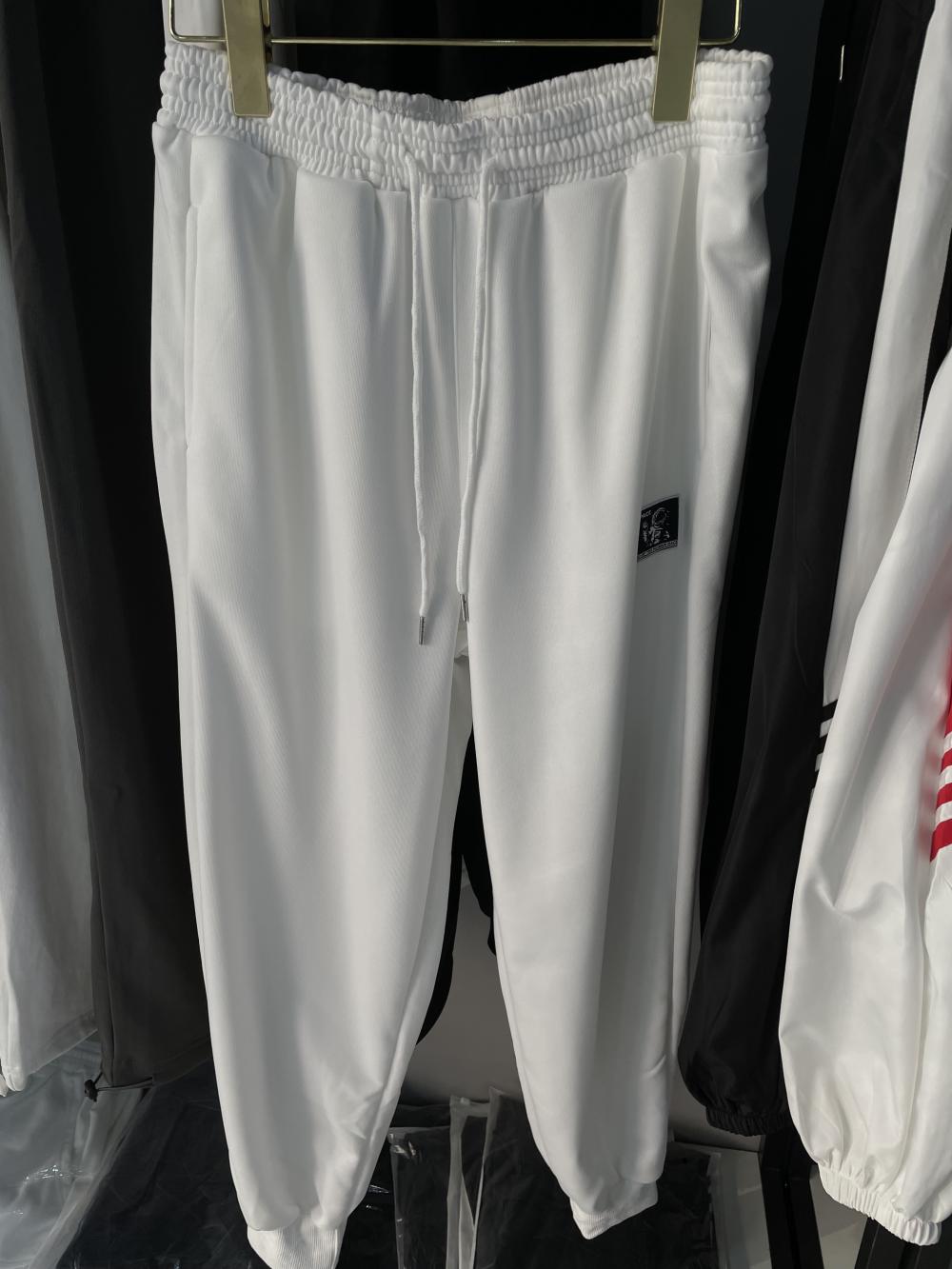 Street Twill Loose Ribbed Jogger Sweatpants (260g Cotton-Like)