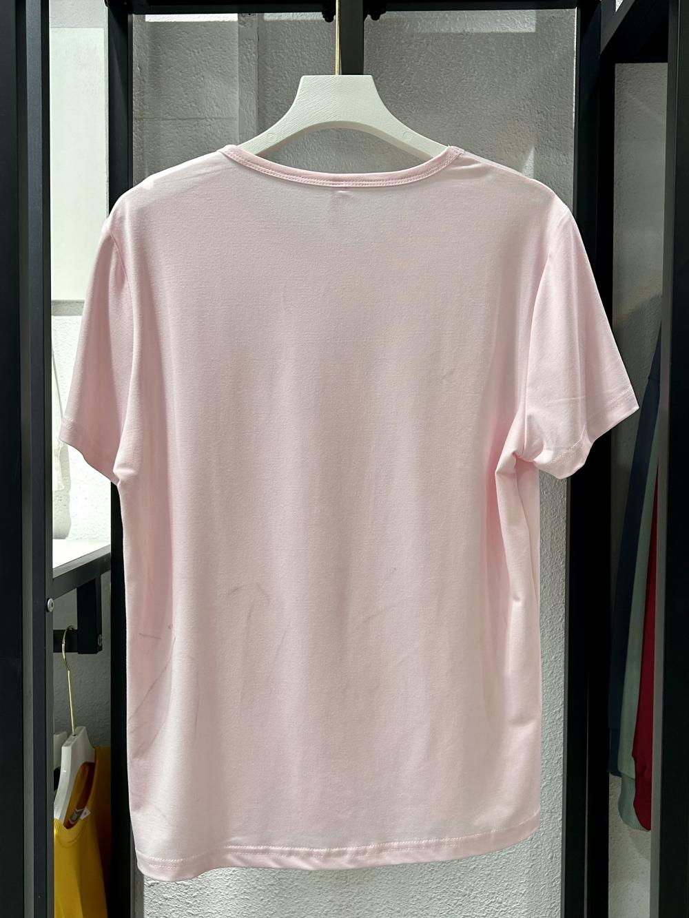 Polo Regular Shoulder Crew Neck Short Sleeve (200g Modal) view 7