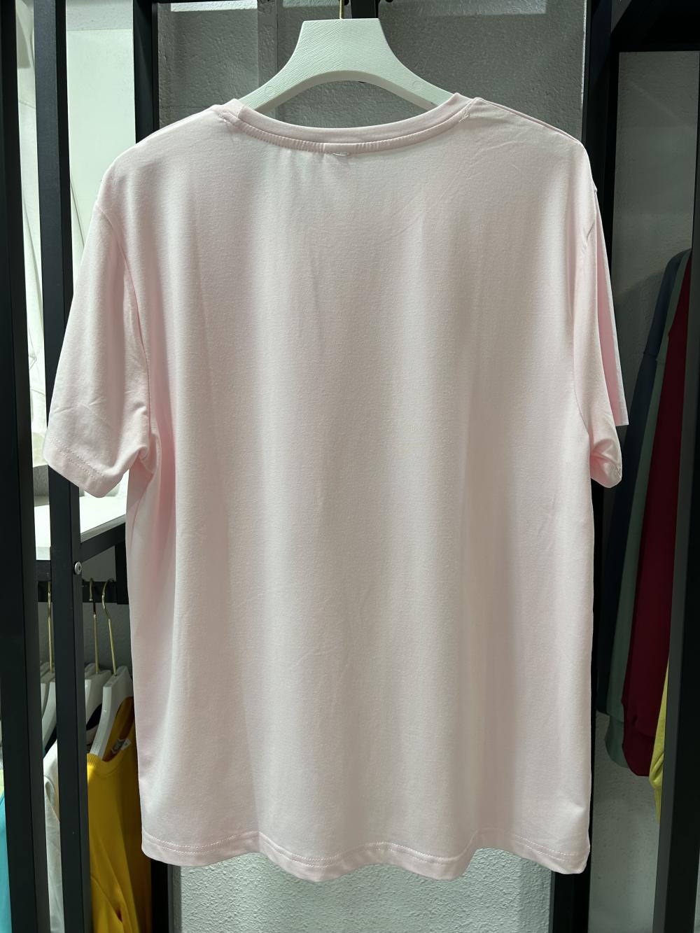 Crew Neck Regular Shoulder Short Sleeve (200g Modal) view 7