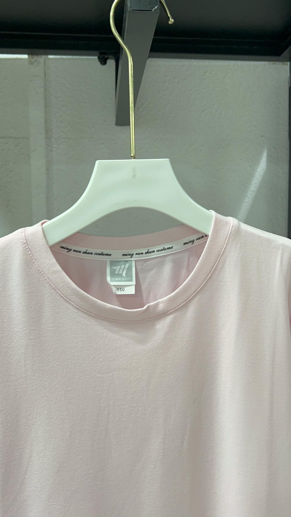 Crew Neck Regular Shoulder Short Sleeve (200g Modal) view 8