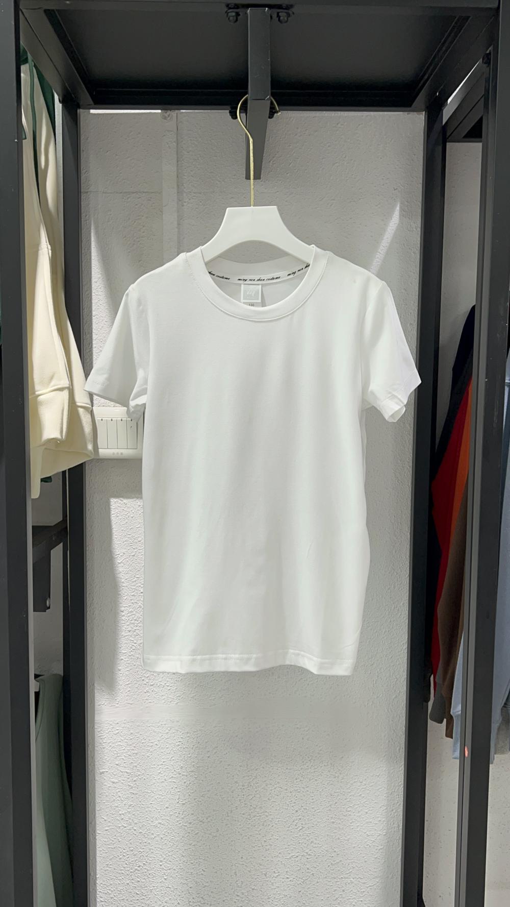 Crew Neck Regular Shoulder Short Sleeve (200g Modal) view 2