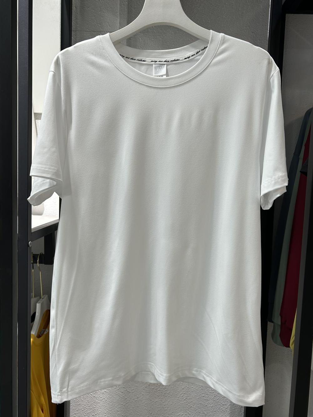 Crew Neck Regular Shoulder Short Sleeve (200g Modal) view 2