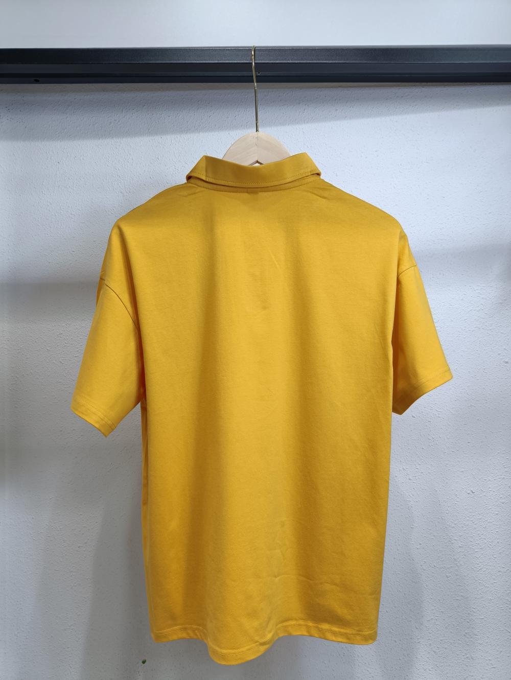 Drop Shoulder Collar Short Sleeve Polo (200g Cotton) view 13