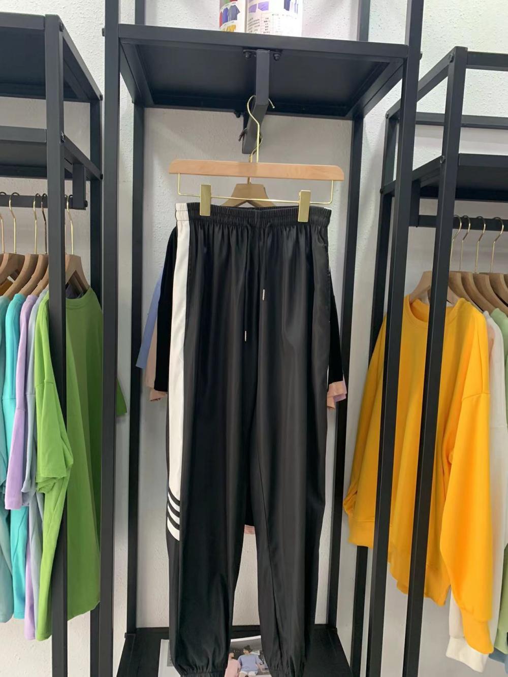 Street Colorblock Trench Pants