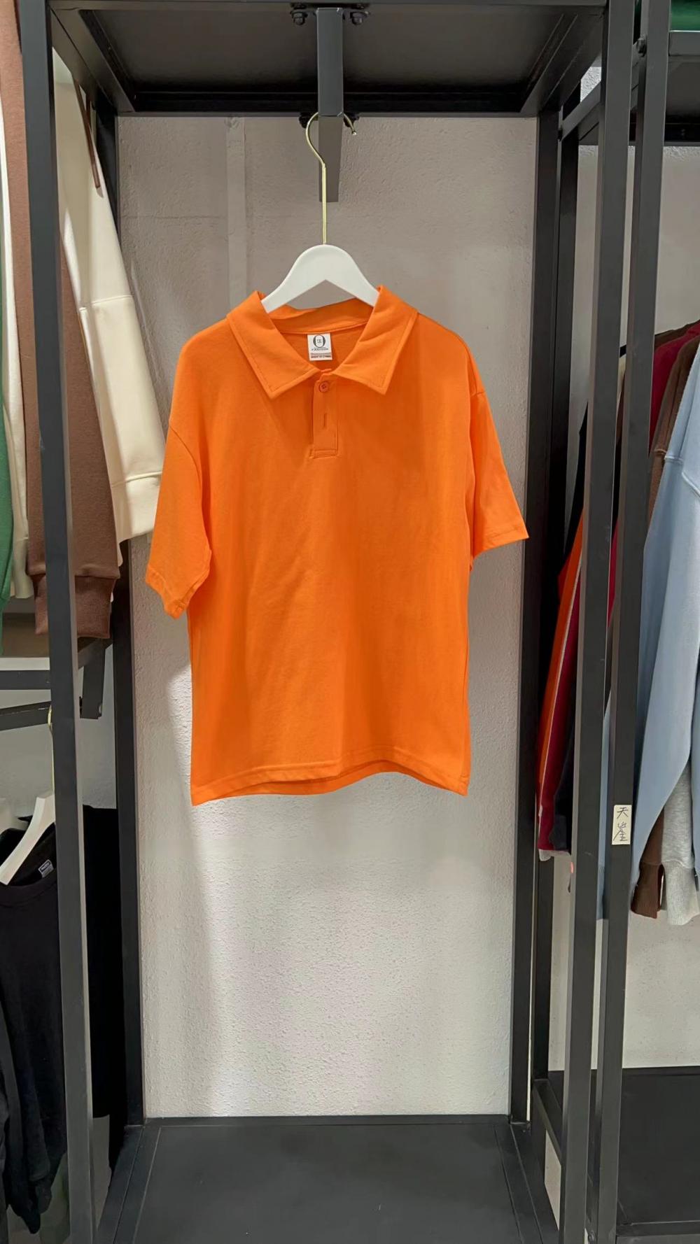 New Kids Cotton Drop Shoulder Short Sleeve Polo (200g) view 6