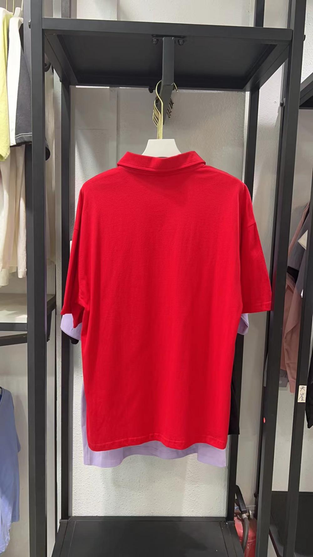 Drop Shoulder Collar Short Sleeve Polo (200g Cotton) view 11