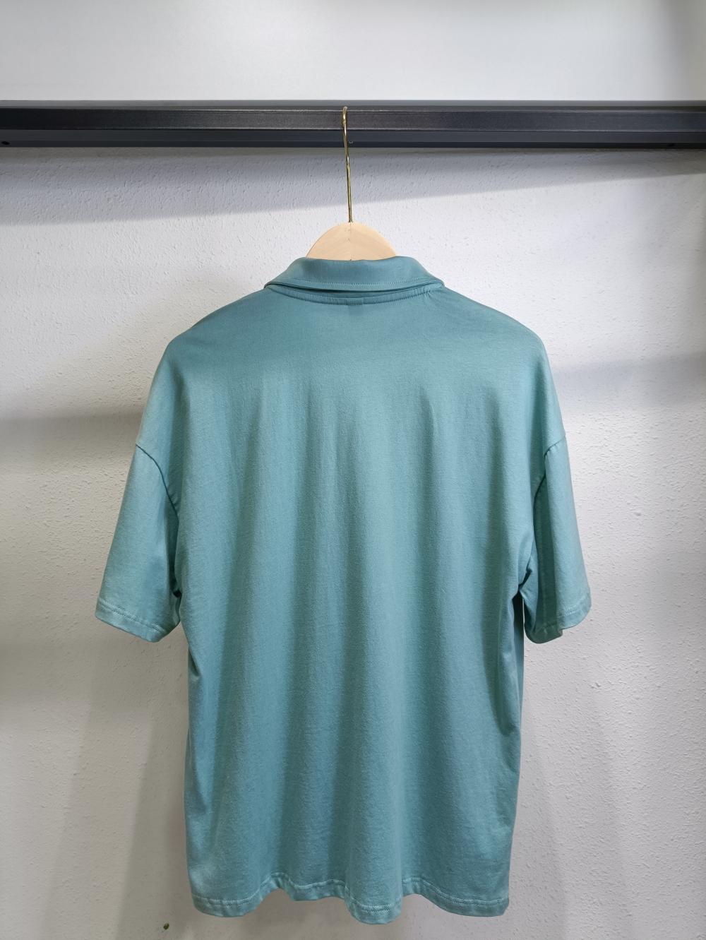 Drop Shoulder Collar Short Sleeve Polo (200g Cotton) view 21