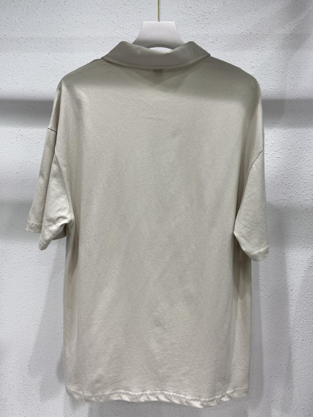 Drop Shoulder Collar Short Sleeve Polo (200g Cotton) view 23