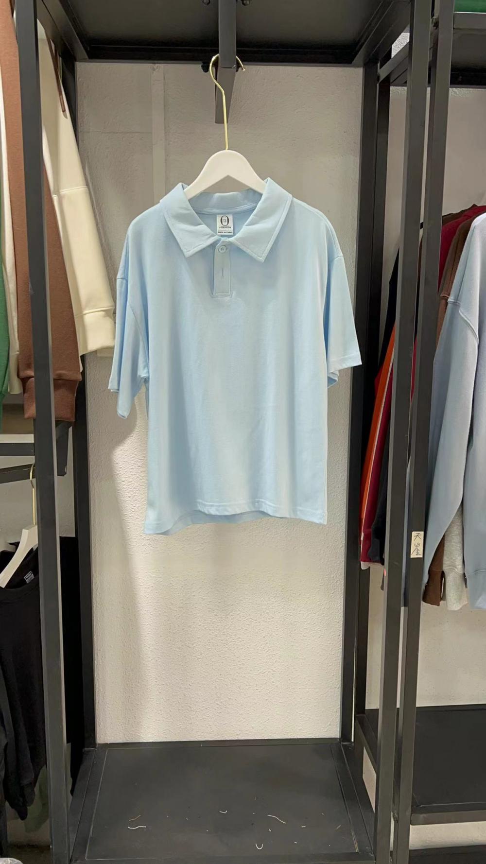 New Kids Cotton Drop Shoulder Short Sleeve Polo (200g) view 12