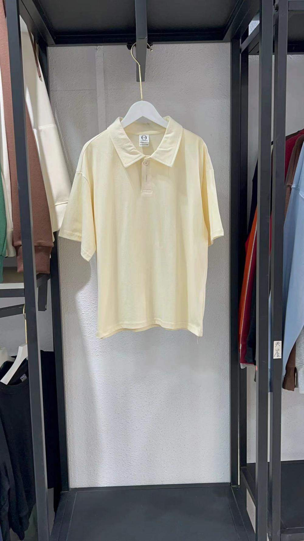 New Kids Cotton Drop Shoulder Short Sleeve Polo (200g) view 15