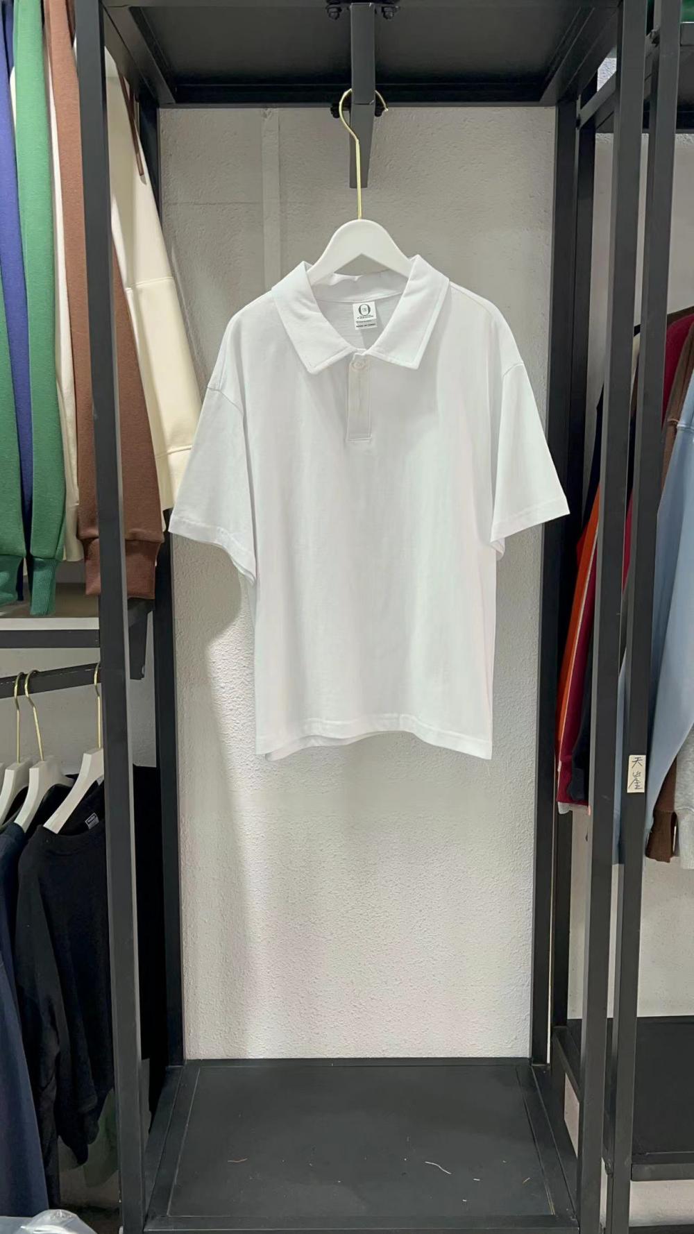 New Kids Cotton Drop Shoulder Short Sleeve Polo (200g) view 2