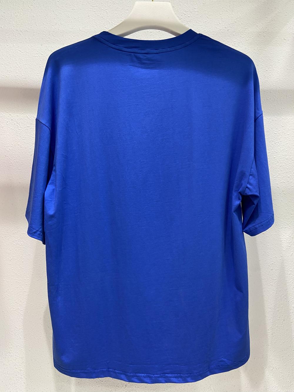 40s Drop Shoulder Crew Neck 3/4 Sleeve (180g Ice Cotton) view 2