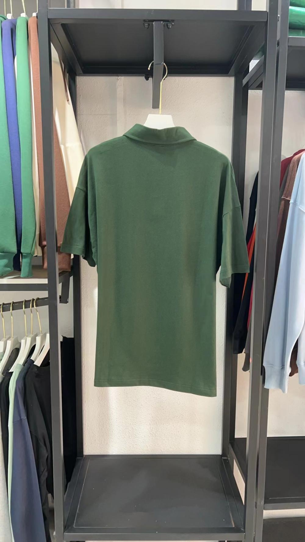 Drop Shoulder Collar Short Sleeve Polo (200g Cotton) view 17