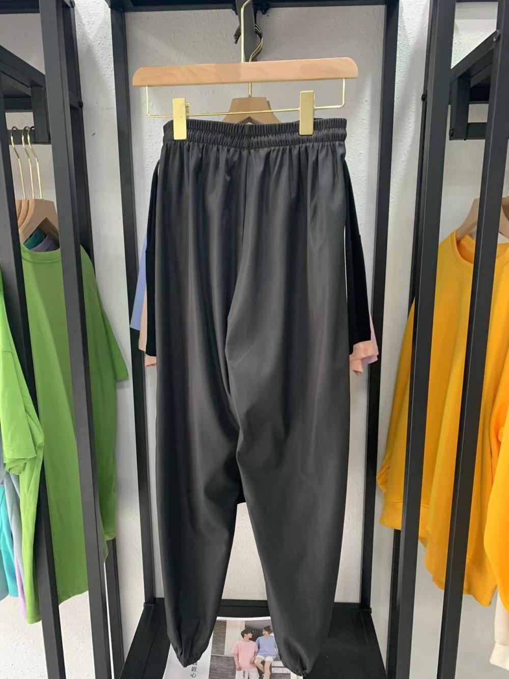 Street Colorblock Trench Pants view 2
