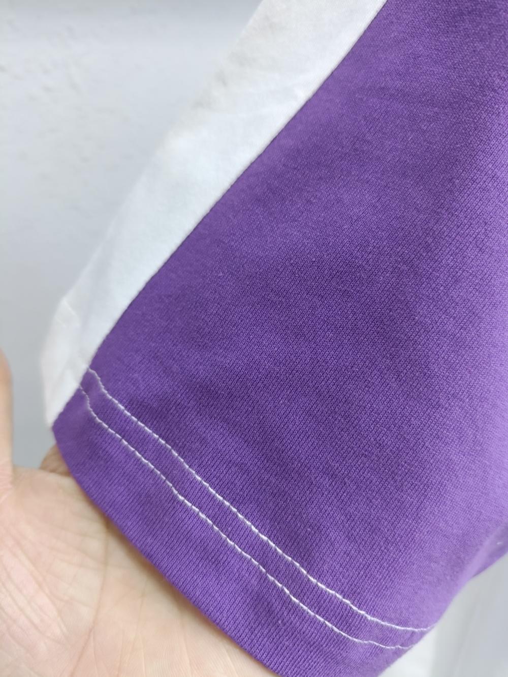 Raglan Colorblock Drop Shoulder Crew Neck 3/4 Sleeve (200g Cotton) view 24