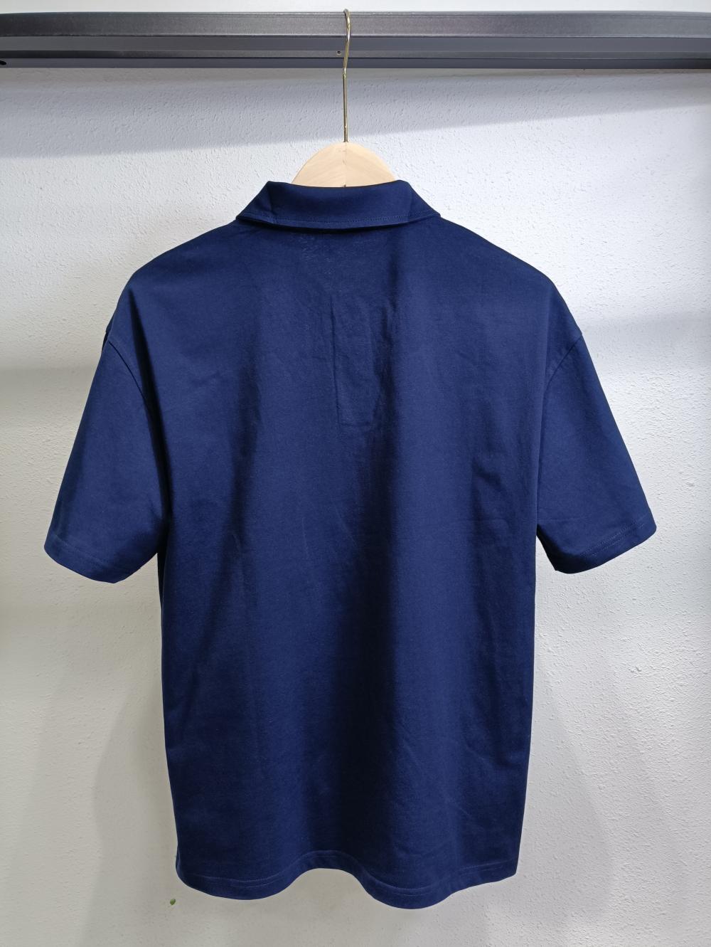 Drop Shoulder Collar Short Sleeve Polo (200g Cotton) view 7