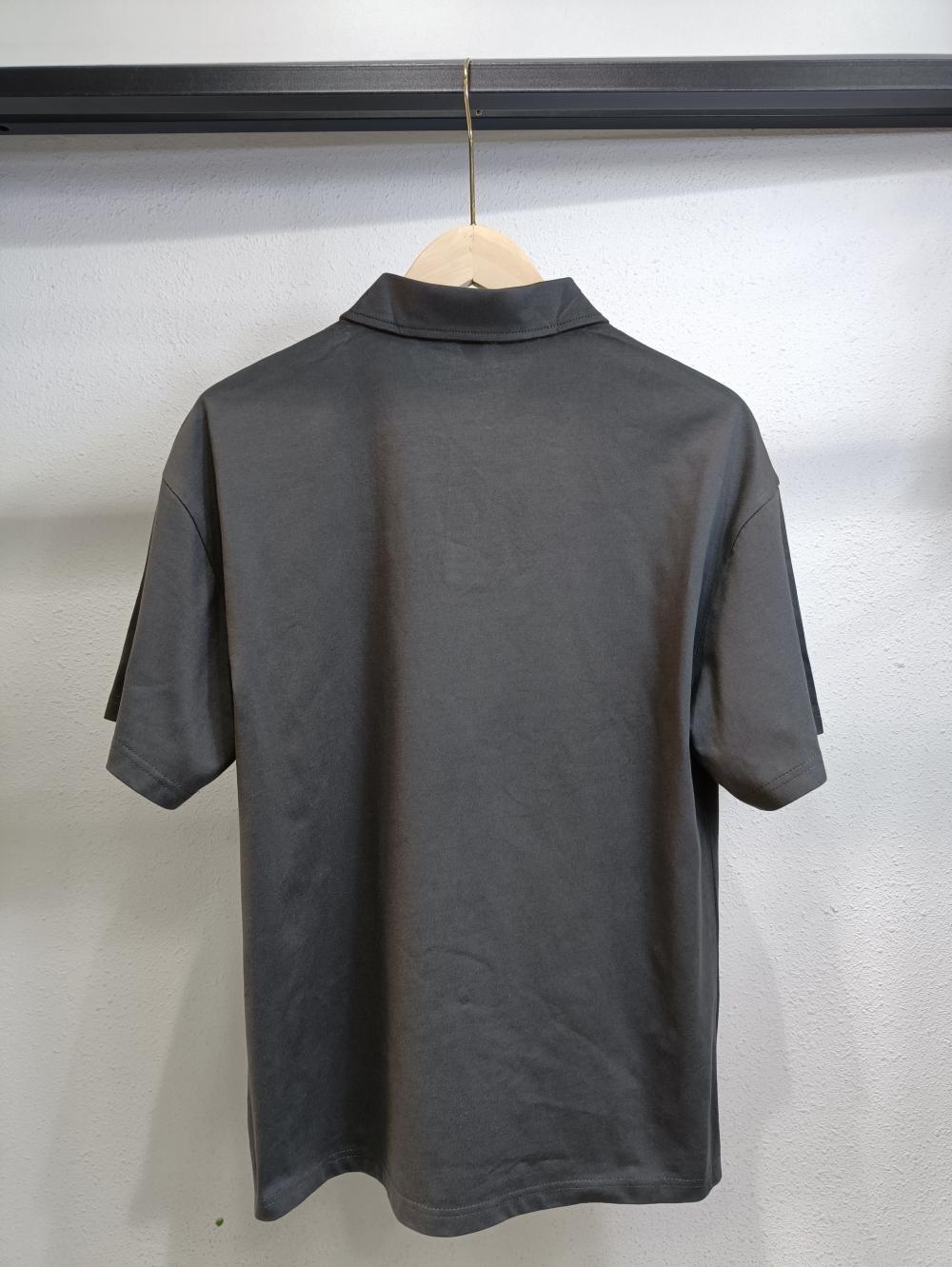 Drop Shoulder Collar Short Sleeve Polo (200g Cotton) view 31