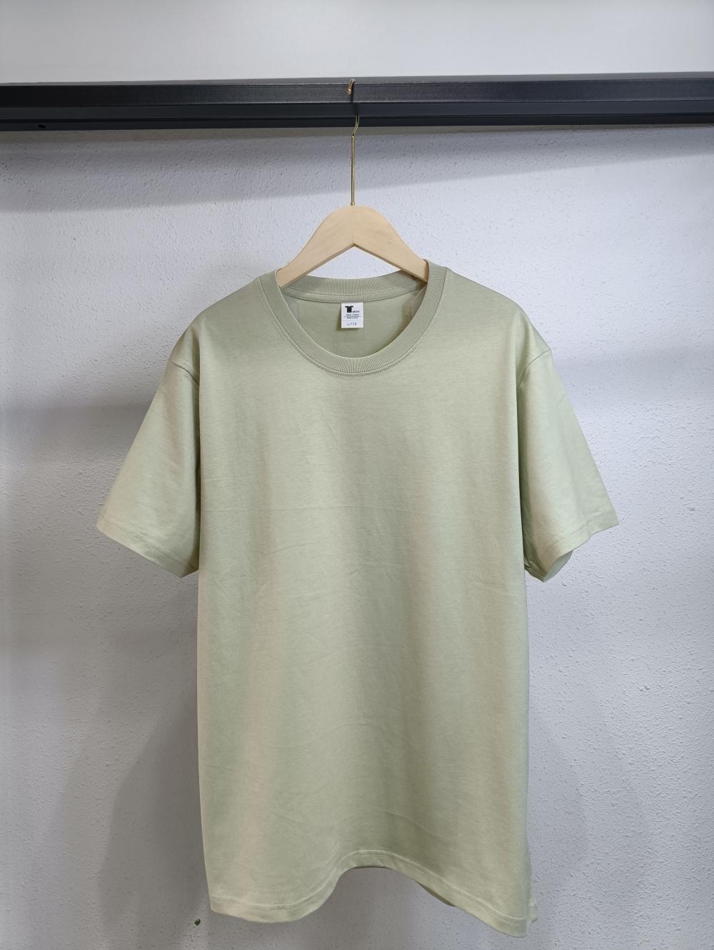 Heavyweight Xinjiang Long Staple Cotton Crew Neck Short Sleeve (240g 7A Antibacterial) view 22
