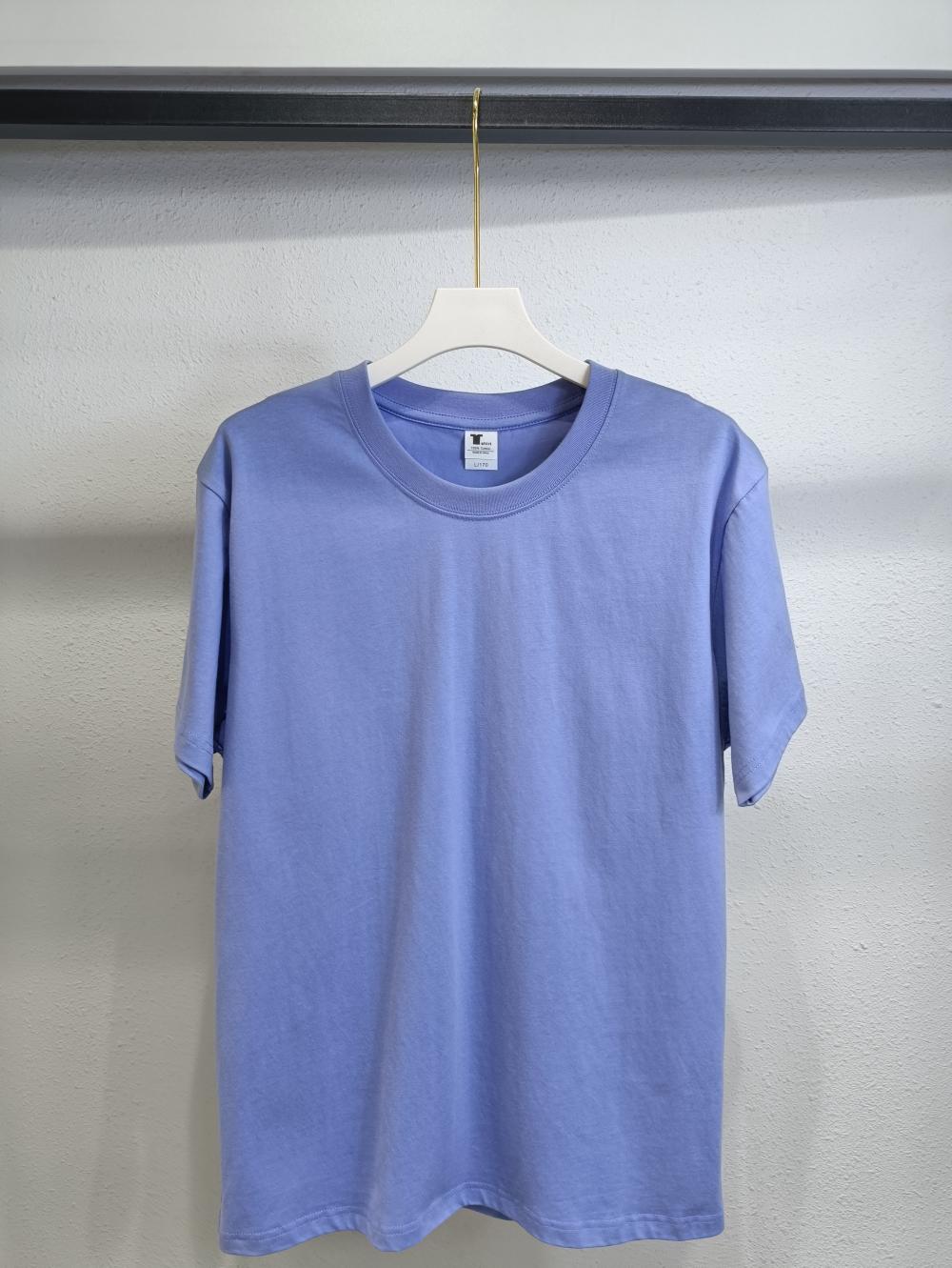 Heavyweight Xinjiang Long Staple Cotton Crew Neck Short Sleeve (240g 7A Antibacterial) view 30