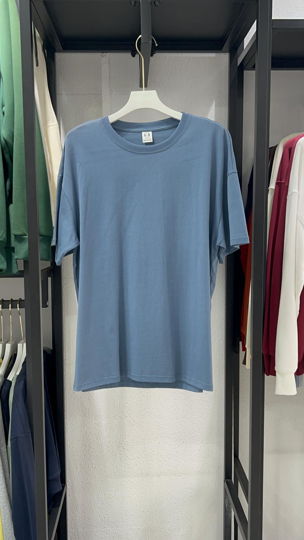 Heavyweight Drop Shoulder Crew Neck Short Sleeve (230g Long Staple Cotton) view 28