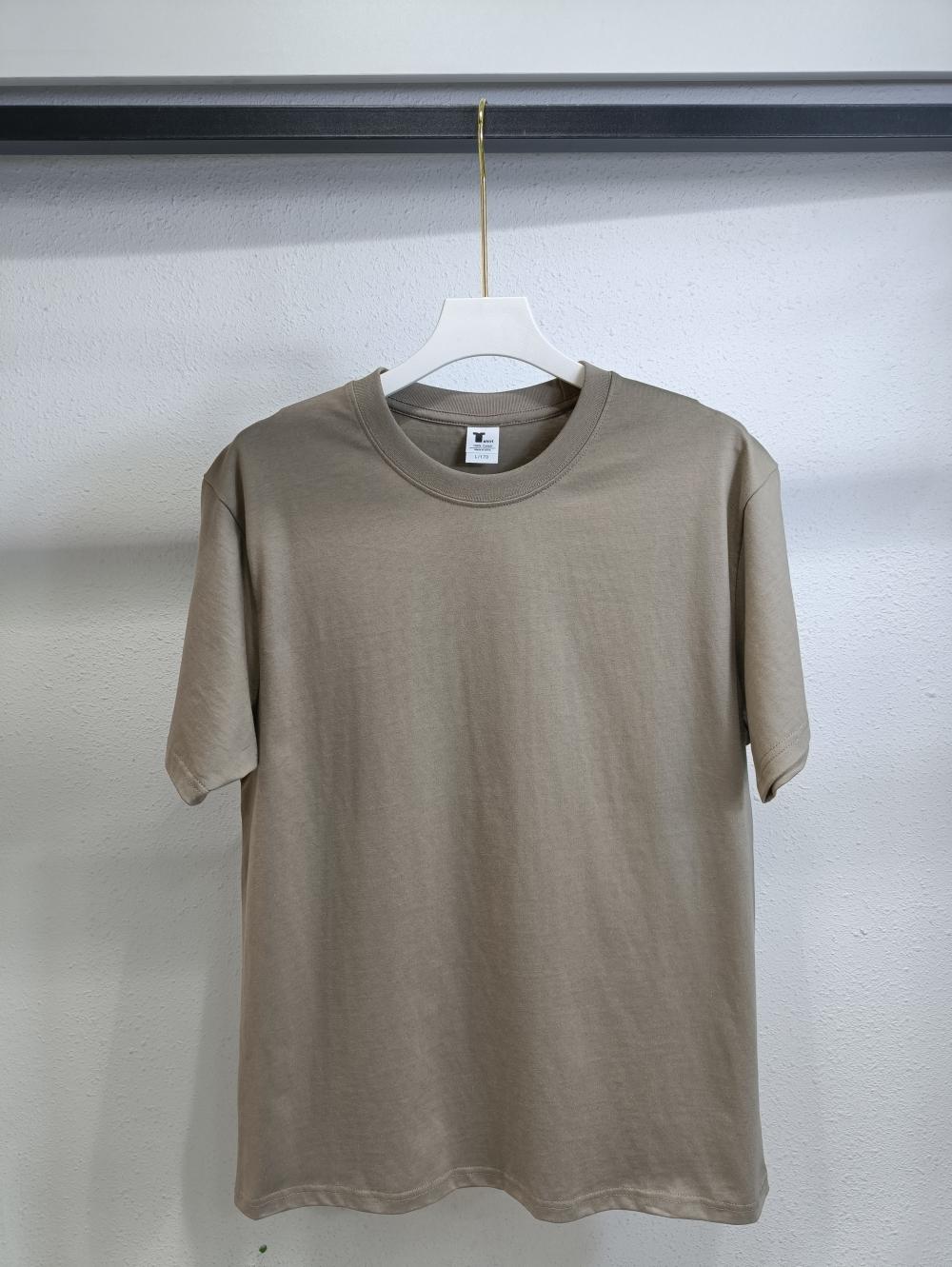 Heavyweight Xinjiang Long Staple Cotton Crew Neck Short Sleeve (240g 7A Antibacterial) view 28