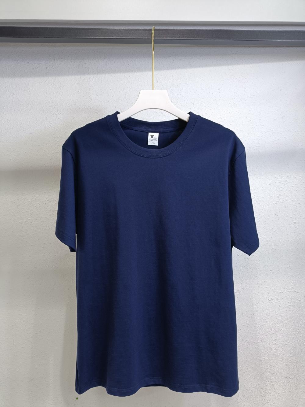 Heavyweight Xinjiang Long Staple Cotton Crew Neck Short Sleeve (240g 7A Antibacterial) view 10