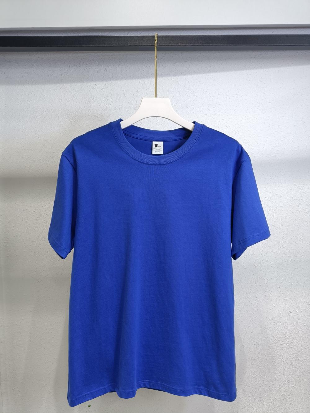 Heavyweight Xinjiang Long Staple Cotton Crew Neck Short Sleeve (240g 7A Antibacterial) view 8