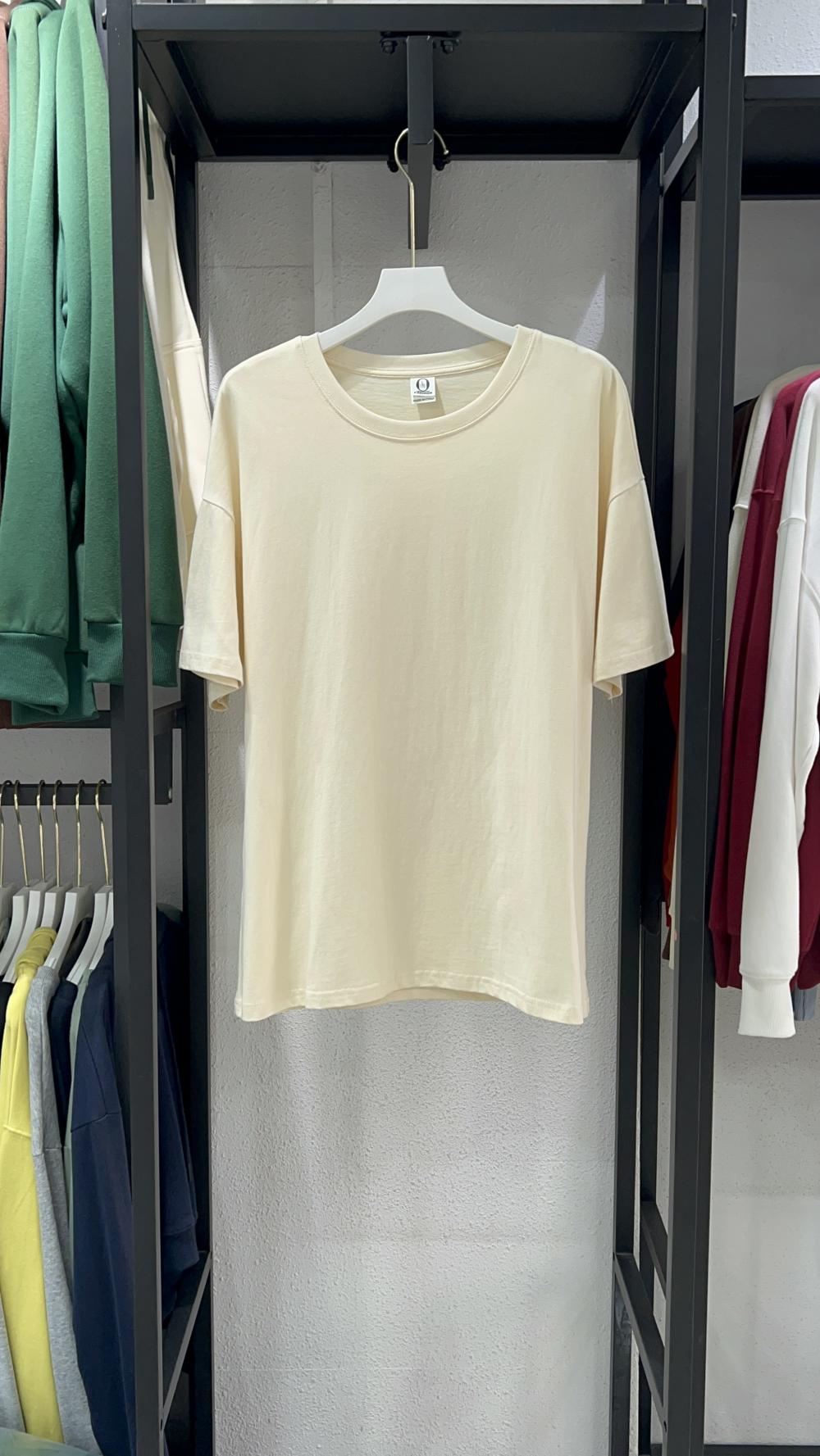 Heavyweight Drop Shoulder Crew Neck Short Sleeve (230g Long Staple Cotton) view 30