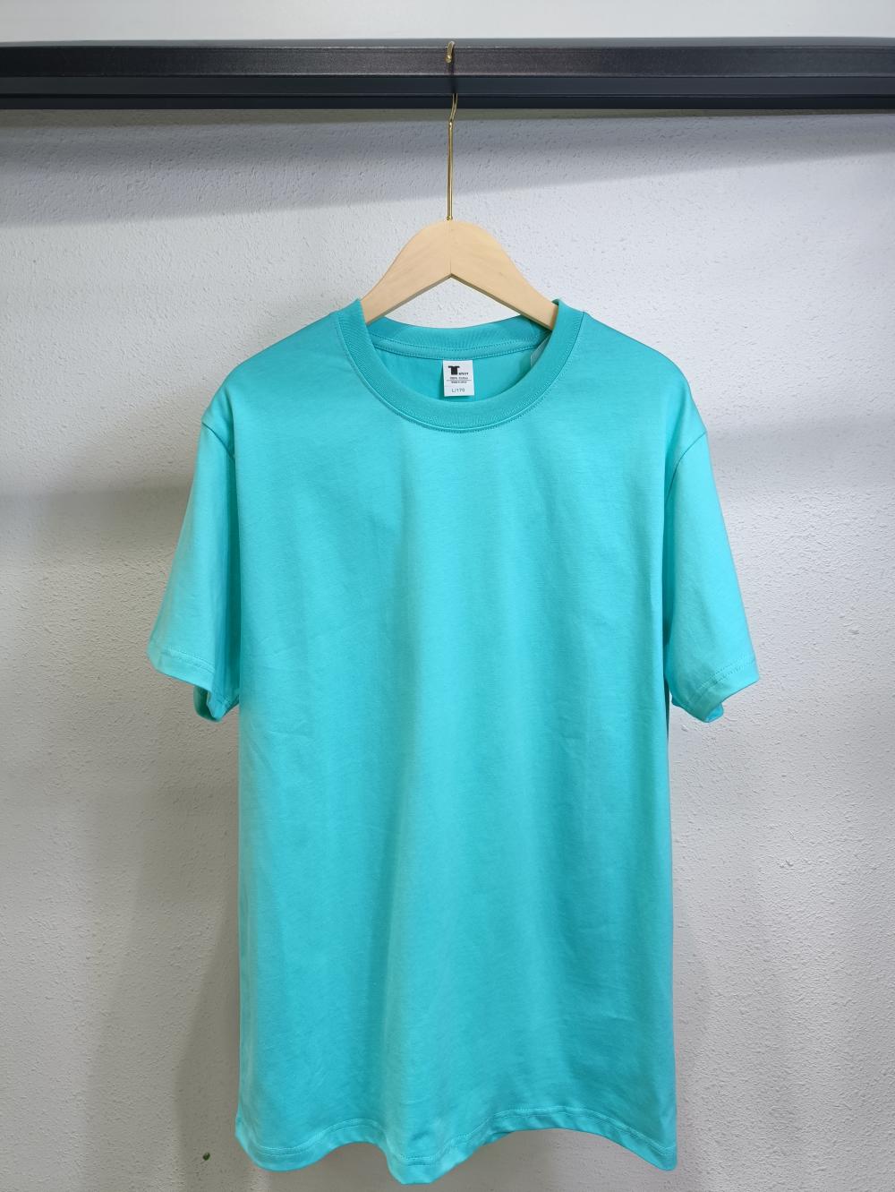 Heavyweight Xinjiang Long Staple Cotton Crew Neck Short Sleeve (240g 7A Antibacterial) view 12