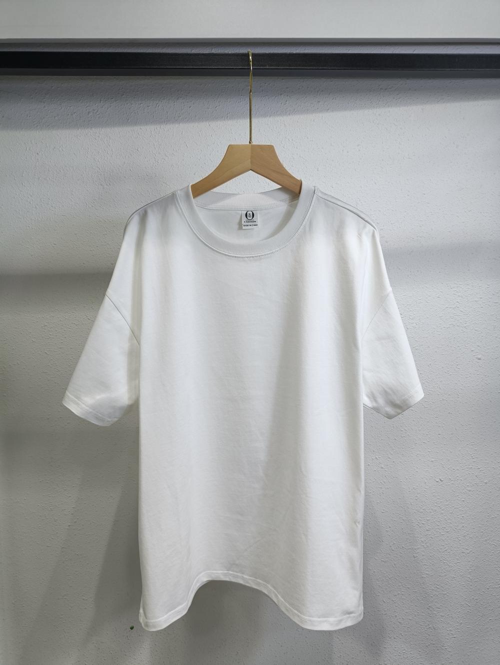 Heavyweight Drop Shoulder Crew Neck Short Sleeve (230g Long Staple Cotton) view 4