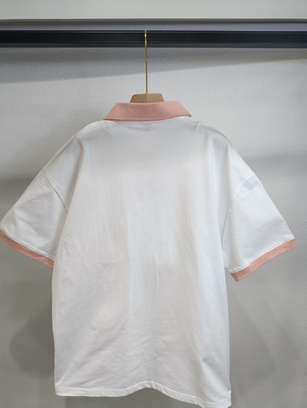 Colorblock Drop Shoulder Short Sleeve (200g Cotton) view 13