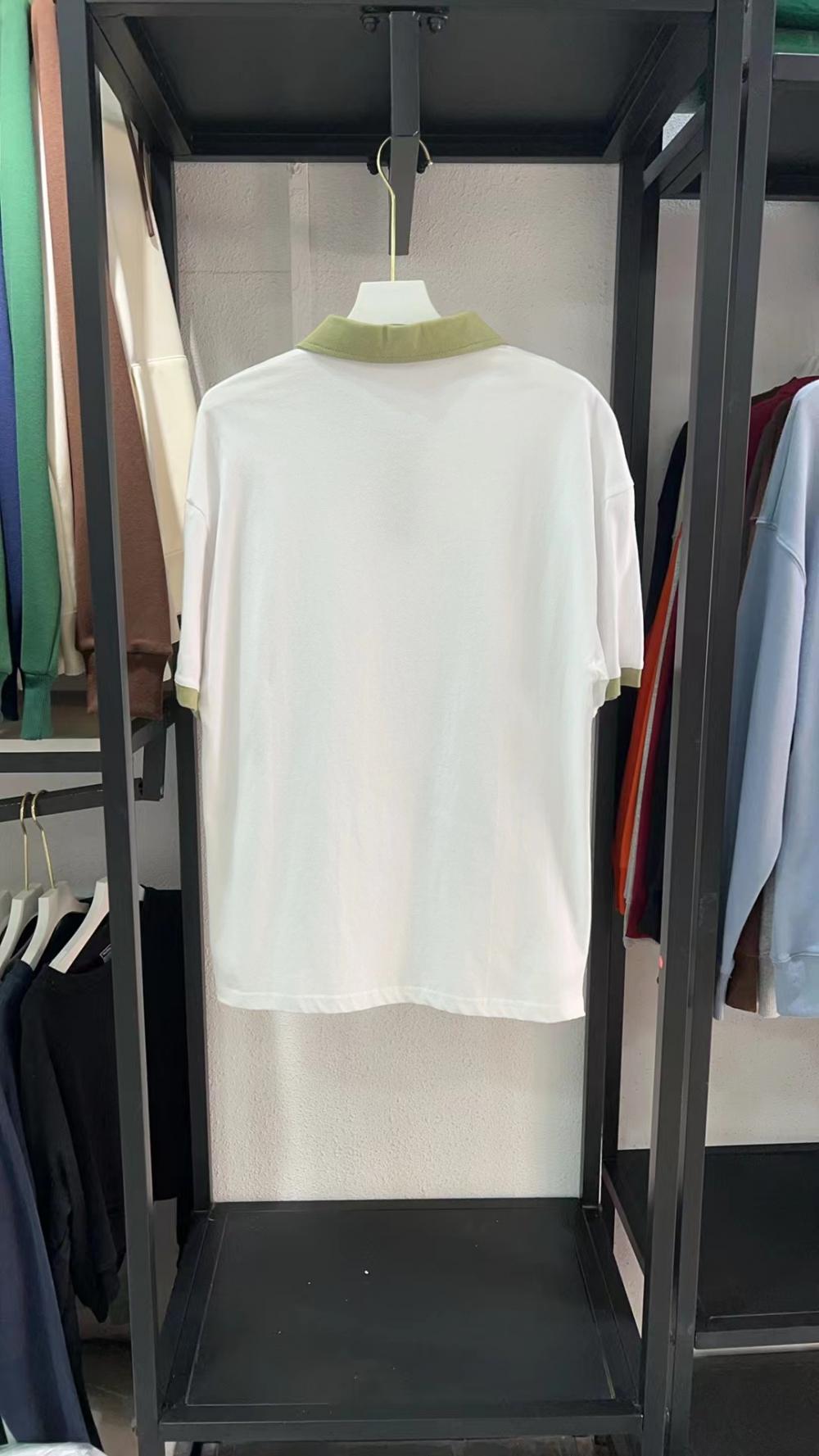 Colorblock Drop Shoulder Short Sleeve (200g Cotton) view 15
