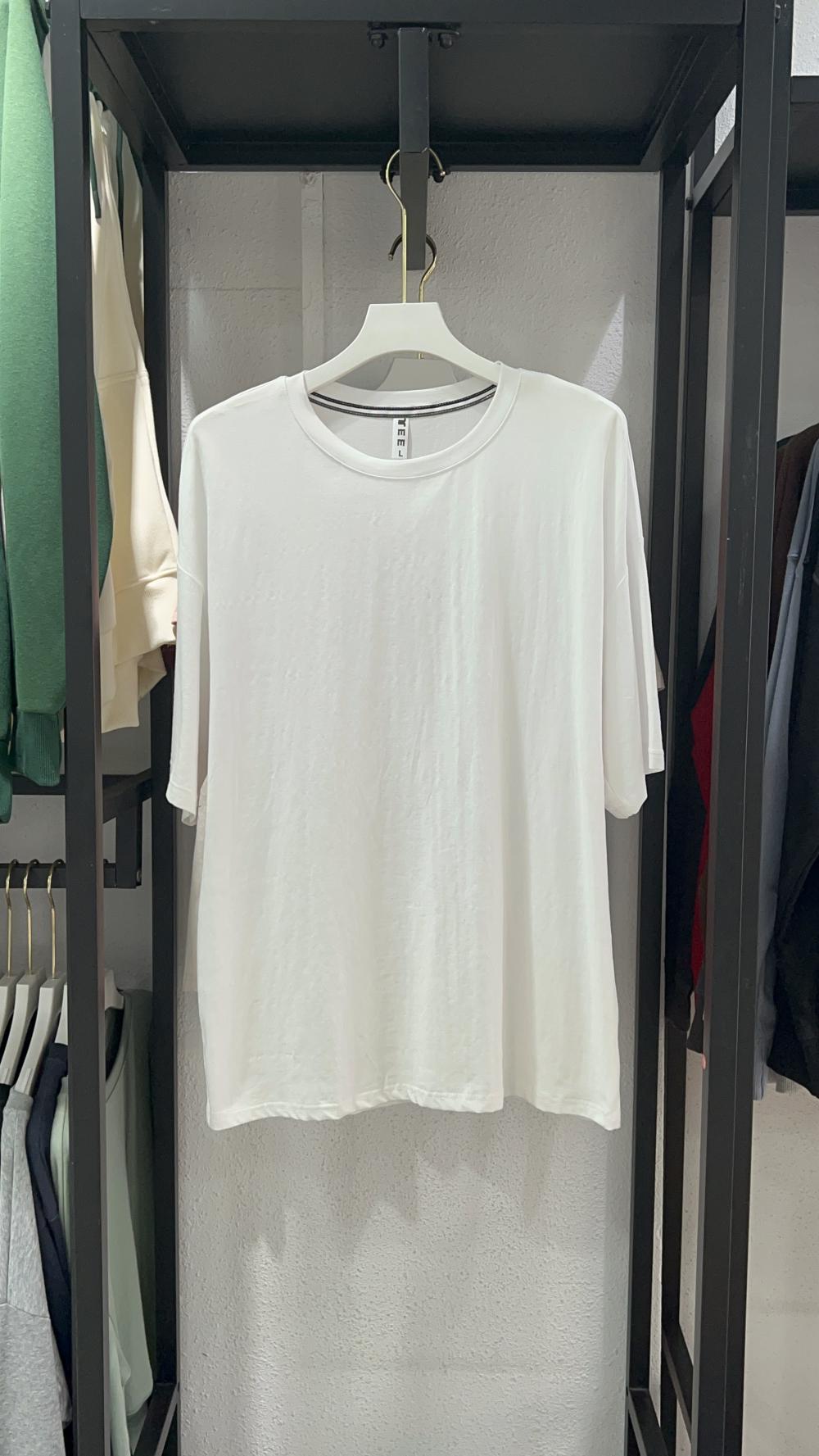 40s Drop Shoulder Crew Neck 3/4 Sleeve (180g Ice Cotton) view 15