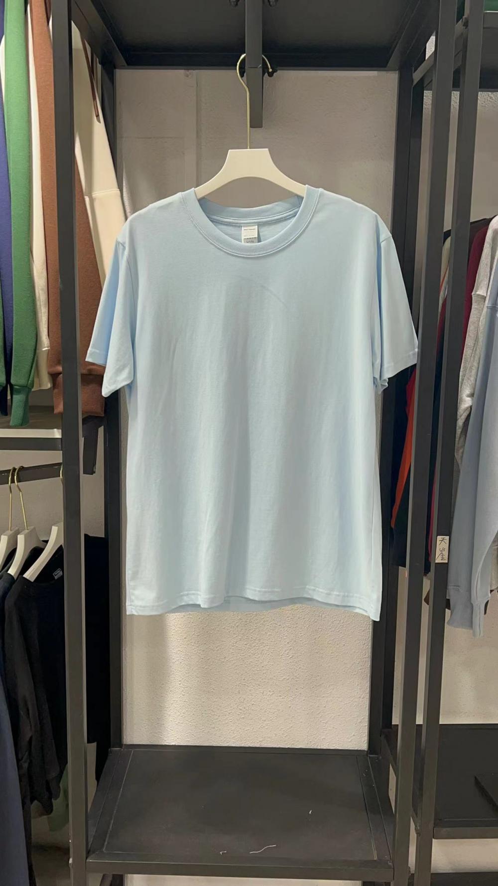 New Cotton Regular Shoulder Crew Neck Short Sleeve (230g Long Staple Cotton) view 25
