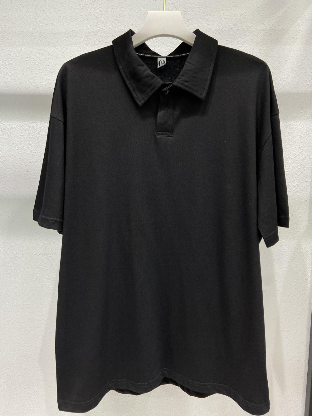 Drop Shoulder Collar Short Sleeve Polo (200g Cotton) view 34