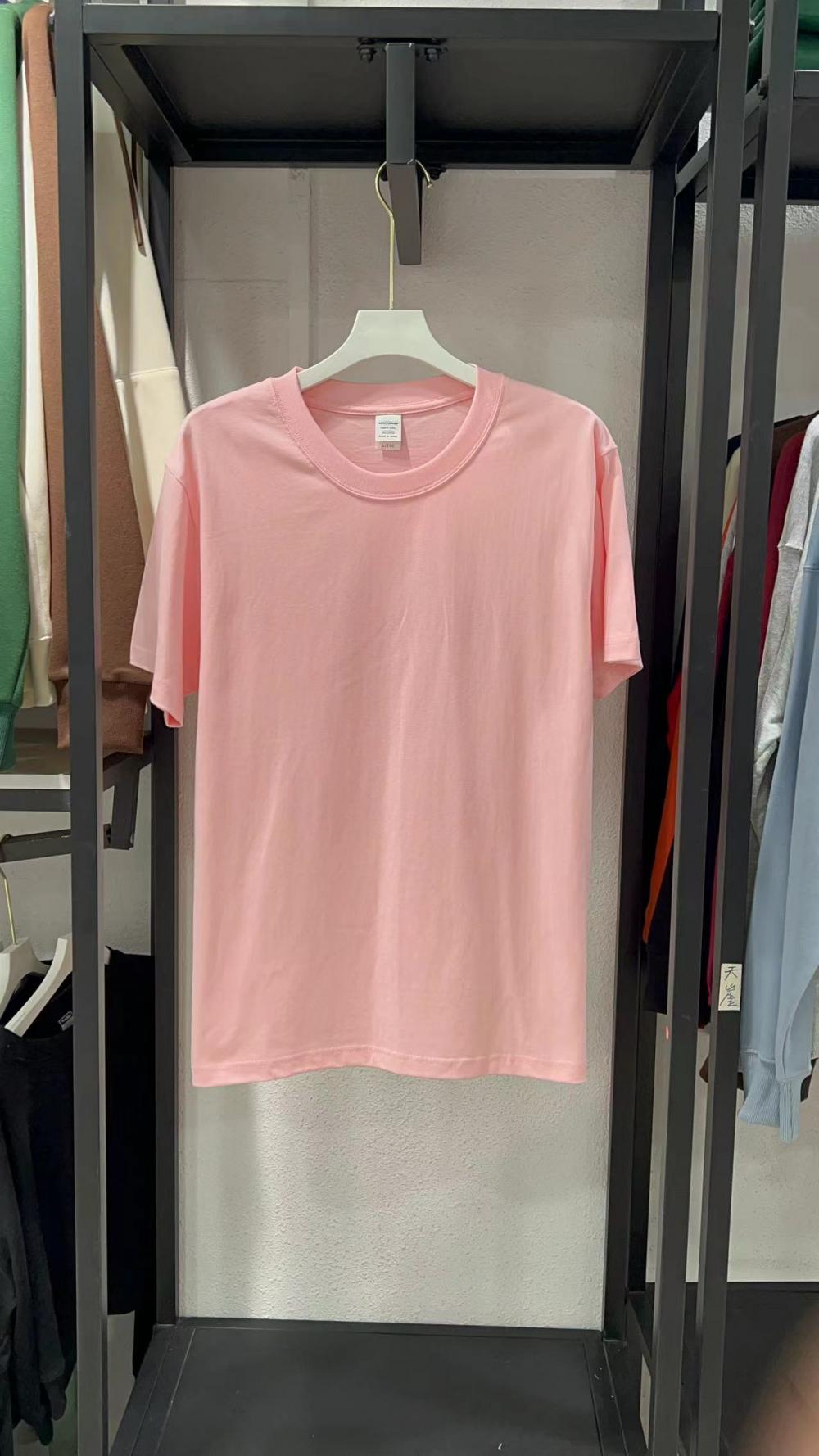 New Cotton Regular Shoulder Crew Neck Short Sleeve (230g Long Staple Cotton) view 27