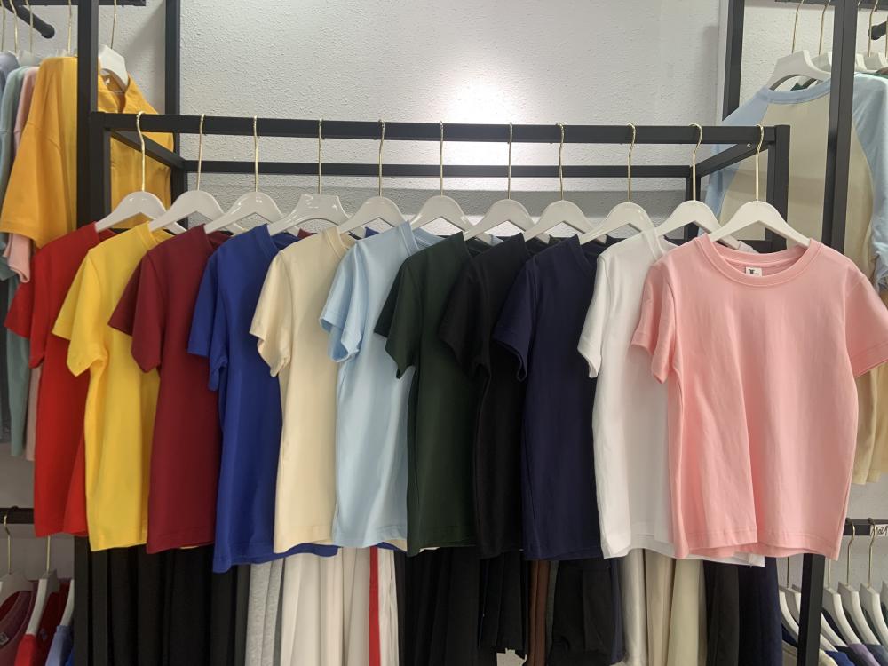 New Kids Xinjiang Long Staple Cotton Regular Shoulder Crew Neck Short Sleeve (240g 7A Antibacterial)