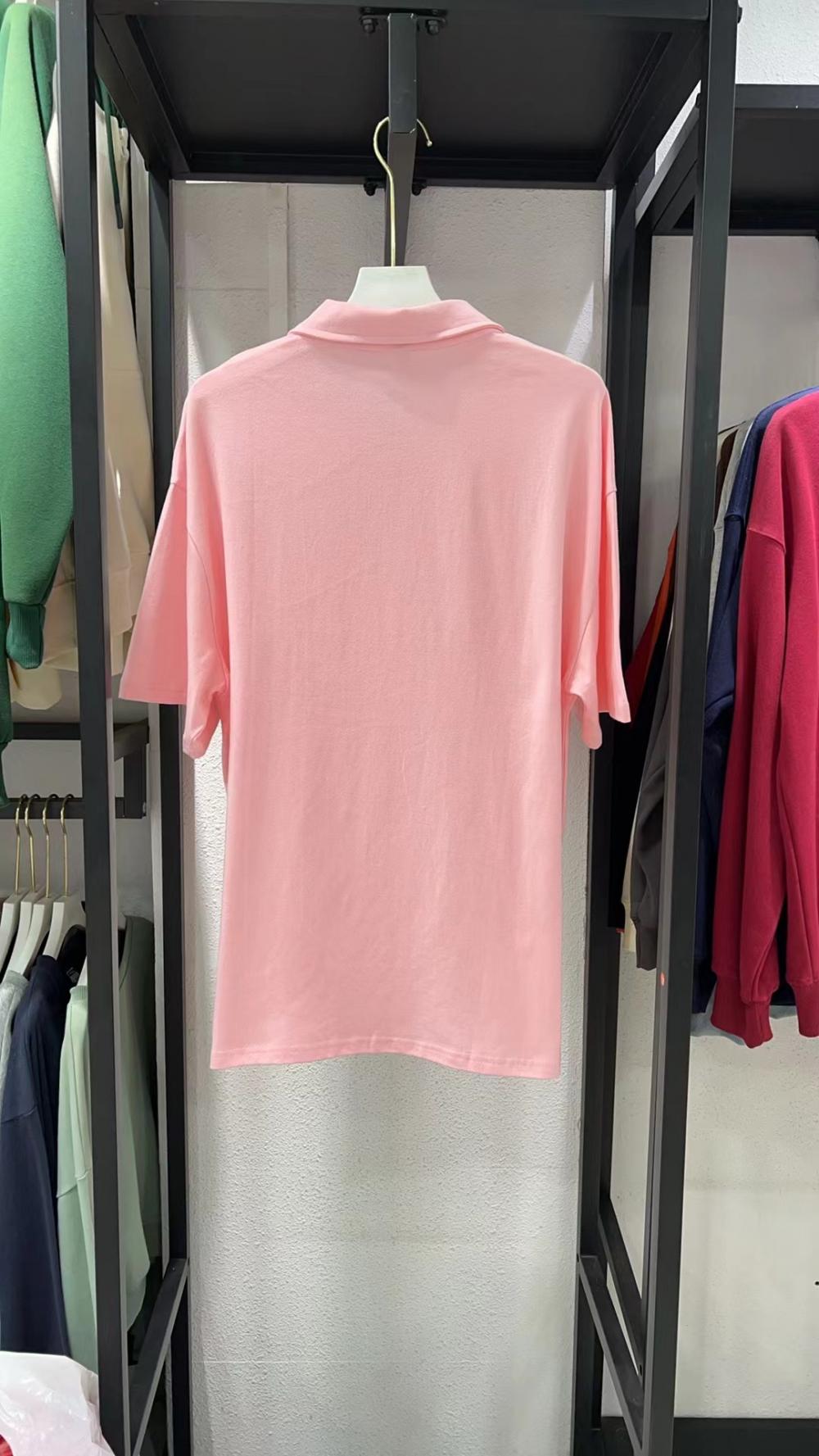 Drop Shoulder Collar Short Sleeve Polo (200g Cotton) view 41