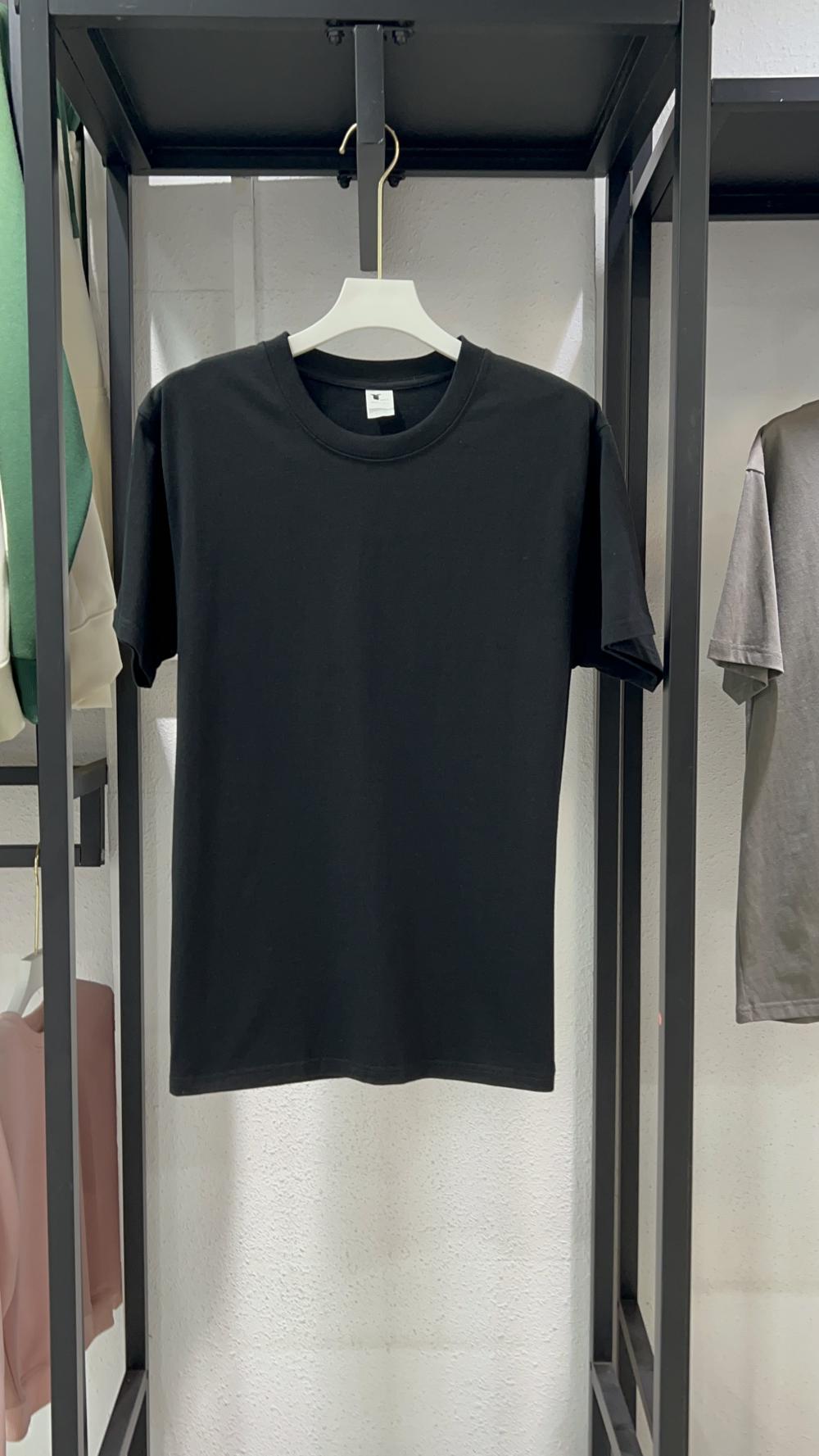 Heavyweight Xinjiang Long Staple Cotton Crew Neck Short Sleeve (240g 7A Antibacterial) view 32