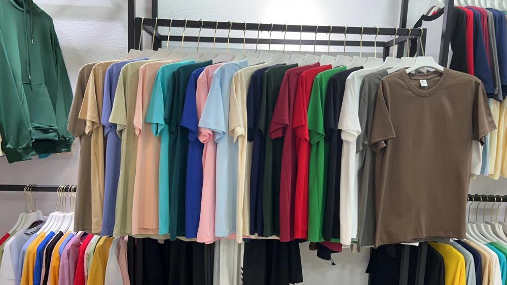 Heavyweight Xinjiang Long Staple Cotton Crew Neck Short Sleeve (240g 7A Antibacterial) view 60