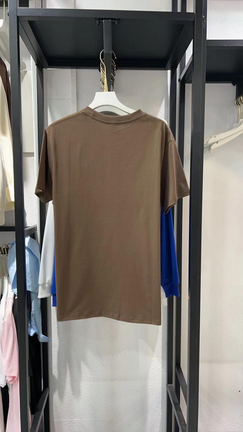Heavyweight Xinjiang Long Staple Cotton Crew Neck Short Sleeve (240g 7A Antibacterial) view 43