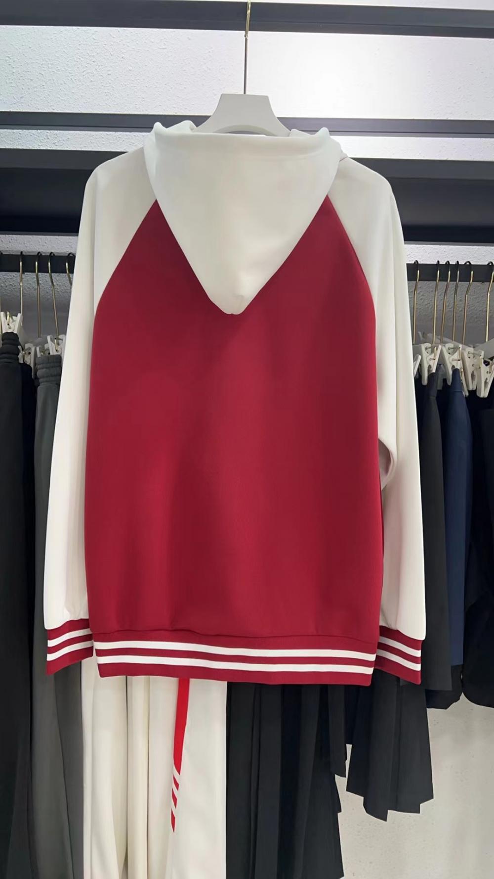 Cotton Loose Raglan Hooded Baseball (320g) view 9